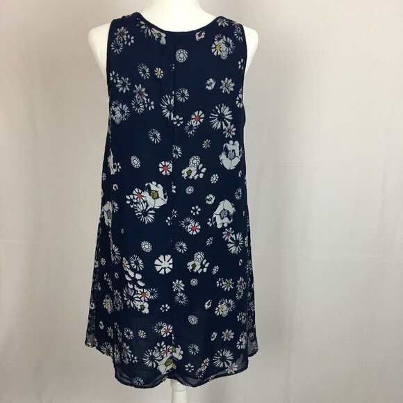 Jason Wu For Target Blue Floral Shift Dress M - Picture 4 of 5